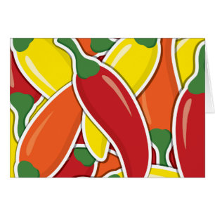 Piments de piment mélangés Funky