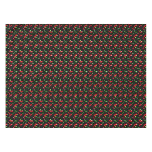Piments Piments Nappe motif du Sud-Ouest (Devant (Horizontal))