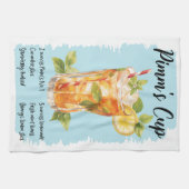 Pimm's Cup Cocktail Recept Theedoek (Horizontaal)