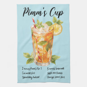 Pimm's Cup Cocktail Recept Theedoek