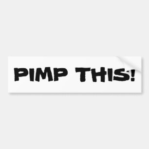 Pimp dit! bumpersticker