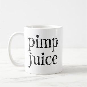 Pimp Juice Grappige Humor Stedelijke Pimp Black Te Koffiemok