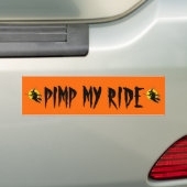 PIMP MIJN RIDE BUMPERSTICKER (Op auto)