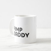 Pimp papa koffiemok (Voorkant links)