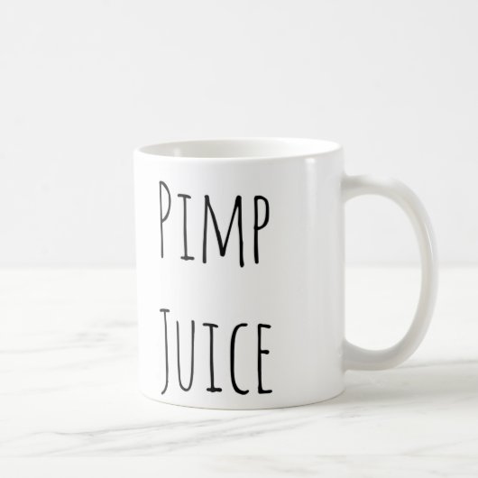 Pimp sap grappige mok met bestselde koffie (Rechts)