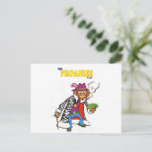 Pimpansee groot briefkaart (Staand voorkant)