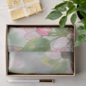 Pimpelmees op appelboom lente decoupage tissuepapier (Geschenk)