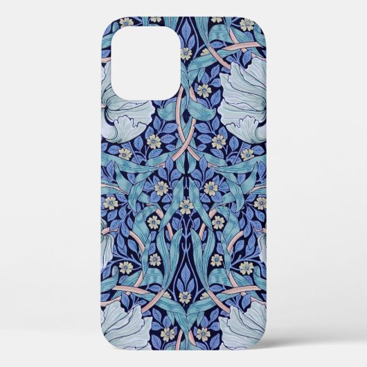 Pimpernel Blauw, William Morris Case-Mate iPhone Case (Achterkant)
