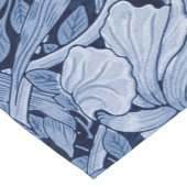 Pimpernel Blue Monotone, William Morris Korte Tafelloper (Hoek)