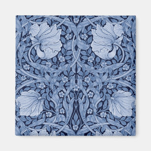 Pimpernel Blue Monotone, William Morris Magneet