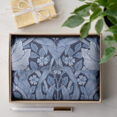 Pimpernel Blue Monotone, William Morris Tissuepapier (Geschenk)