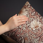 Pimpernel Dusty Pink & Warm Wit Patroon Morris Kussensloop