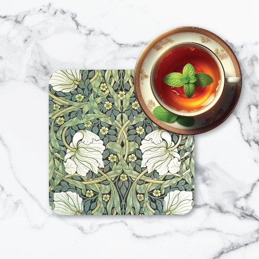 Pimpernel Flowers William Morris Bier Onderzetter