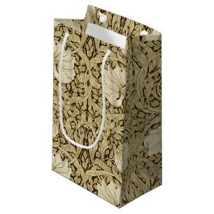 Pimpernel Gold, William Morris Small Gift Bag Klein Cadeauzakje