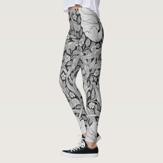 Pimpernel Gray Monotone, William Morris Leggings (Links)