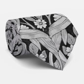 Pimpernel Gray Monotone, William Morris Stropdas (Opgerold)