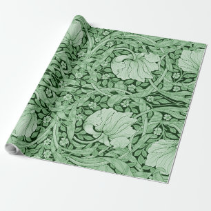 Pimpernel Green, William Morris Cadeaupapier