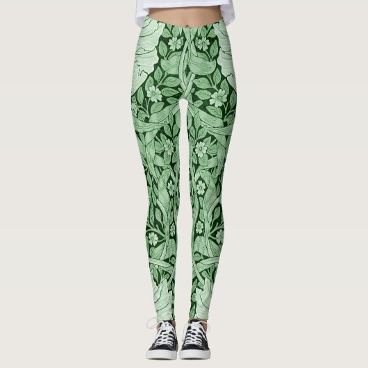 Pimpernel Green, William Morris Leggings (Voorkant)