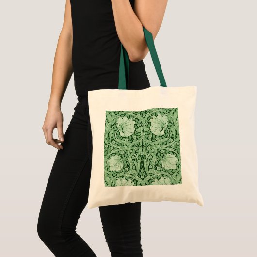 Pimpernel Green, William Morris Tote Bag (Voorkant (product))