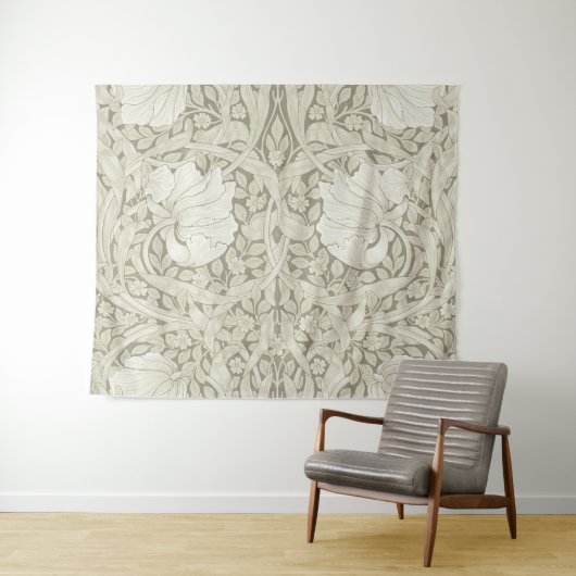 Pimpernel Ivory, William Morris Wandkleed (In Situ (horizontaal))
