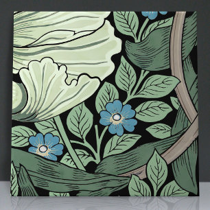 Pimpernel Naadloos 10 van 12 Sage Groen Blauw Tegeltje