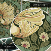 Pimpernel naadloos 2/2 William Morris Arts Crafts Tegeltje