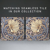Pimpernel naadloos 2/2 William Morris Arts Crafts Tegeltje