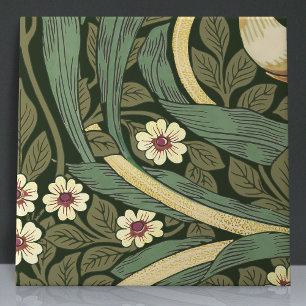 Pimpernel Naadloos 7 van 12 Faux Gold & Sage Green Tegeltje