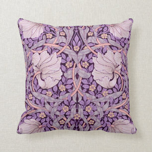 Pimpernel Paars, William Morris Kussen