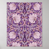 Pimpernel Paars, William Morris Poster (Voorkant)