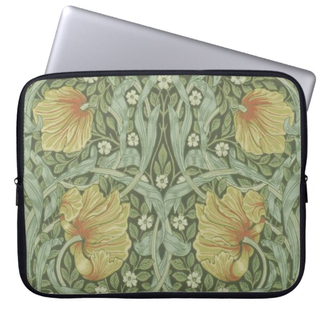 Pimpernel Pattern (door William Morris) Laptop Sleeve (Voorkant)