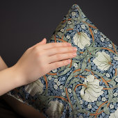 Pimpernel Poeder Blauw & Sage Groen Patroon Morris Kussensloop