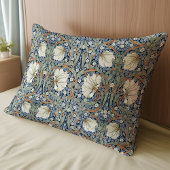 Pimpernel Poeder Blauw & Sage Groen Patroon Morris Kussensloop