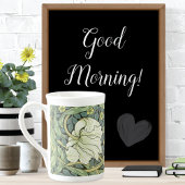 Pimpernel Poppies Pattern William Morris Porselein Kop