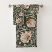 Pimpernel Sage Green & Dusty Rose William Morris (En situation)