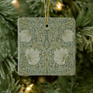 Pimpernel van William Morris Floral Textile Keramisch Ornament