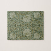 Pimpernel van William Morris Floral Textile Legpuzzel (Horizontaal)