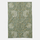 Pimpernel van William Morris  Floral Textile Theedoek (Verticaal)