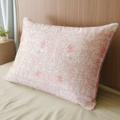 Pimpernel Warme roze bloemmotief William Morris Kussensloop