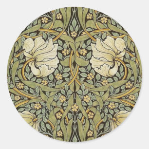 Pimpernel William Morris Ronde Sticker