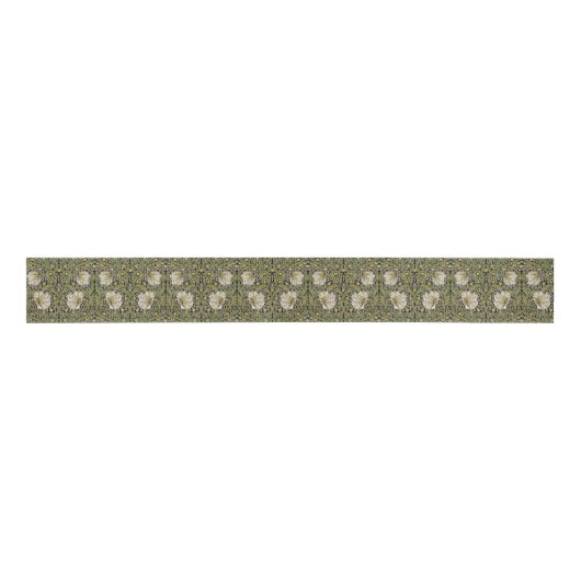 Pimpernel William Morris - SAGE Olive Grosgrain Ri Grosgrain Lint (Voorkant)