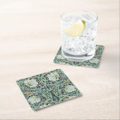 Pimpernel, William Morris Vierkante Kartonnen Onderzetter (Insitu)