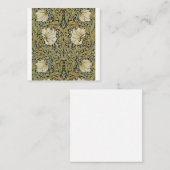 Pimpernel William Morris Vierkante Visitekaartje (Voorkant / Achterkant)