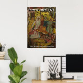 Pimpologie 101 poster (Thuiskantoor)