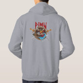 Pimu Sweat à capuche pour hommes (Dos)