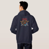 Pimu Sweat à capuche pour hommes (Dos entier)