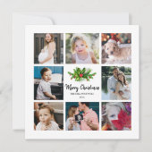 Pin & Berry Année en examen 8 Photo Carte de vacan (Devant)