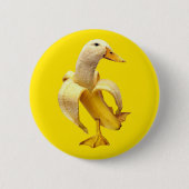 Pin Button Banana Duck Meme (Voorkant)