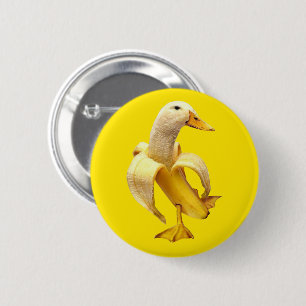 Pin Button Banana Duck Meme