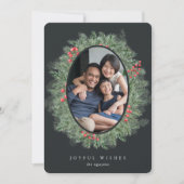 Pin de montagne | Carte photo de vacances (Devant)